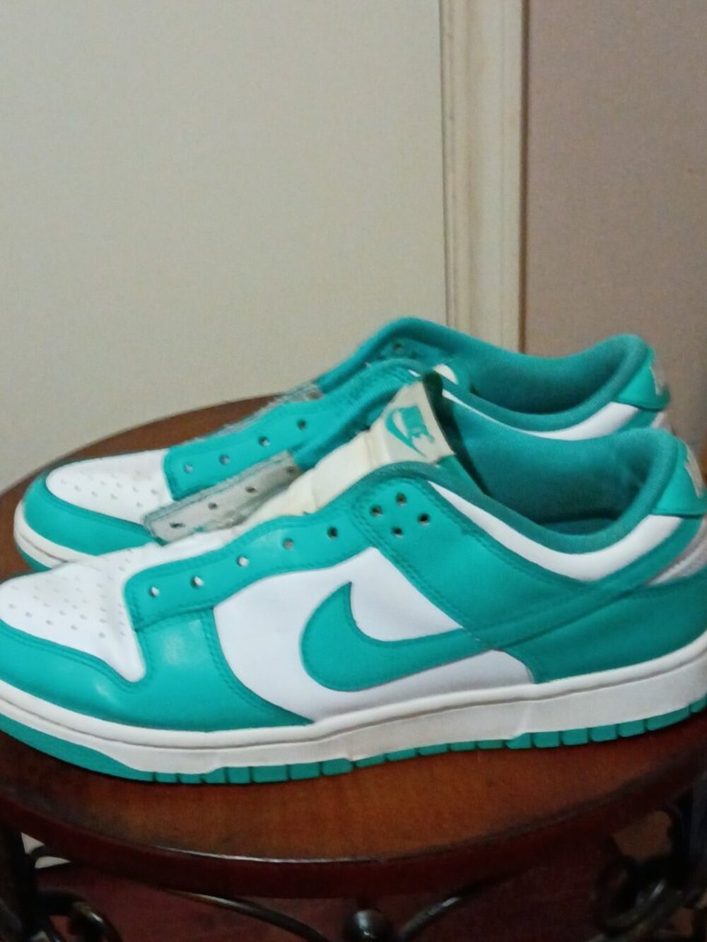 Nike Mens Dunk Low Clear Jade DV0833-101 Retro Casual Shoes Sneakers Size 9 - Picture 9 of 13